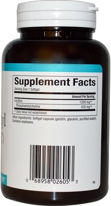 الفيتامينات، الكولين، الفوسفاتيديل الكولين Natural Factors, Phosphatidyl Choline (PC), 420 mg, 90 Softgels