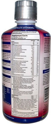 الفيتامينات، الفيتامينات السائلة Heaven Sent Naturals, Balanced Essentials, Liquid Vitamin, 32 fl oz (946 ml)