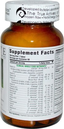 الفيتامينات، الرجال الفيتامينات Innate Response Formulas, Mens One Daily, Iron Free, 60 Tablets