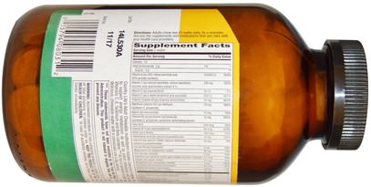 الفيتامينات، الفيتامينات Country Life, Adult Multi, Chewable, Pineapple-Orange Flavor, 120 Wafers