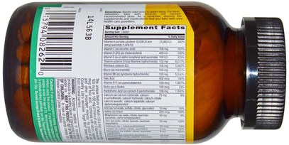 الفيتامينات، الفيتامينات Country Life, Target-Mins, Multi-100, High Potency, 90 Tablets