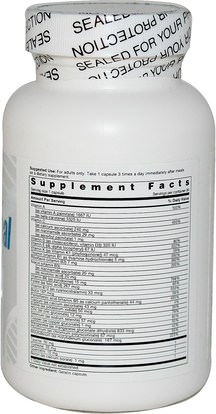 الفيتامينات، الفيتامينات Life Enhancement, One-Per-Meal Radical Shield, 84 Capsules