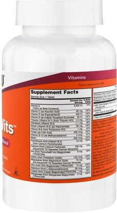 الفيتامينات، الفيتامينات، صحة الأظافر Now Foods, Daily Vits, 250 Tablets