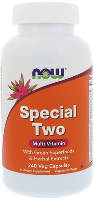 الفيتامينات، الفيتامينات Now Foods, Special Two, Multi Vitamin, 240 Veg Capsules