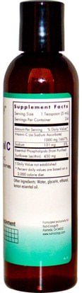 الفيتامينات، فيتامين ج، فيتامين ج السائل Nutricology, Micro Liposomal C, 4 fl oz (120 ml)