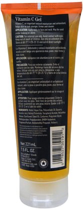 الفيتامينات، فيتامين ج، فيتامين ج السائل Robert Research Labs, Vitamin C Gel, 7.5 fl oz (221 ml)