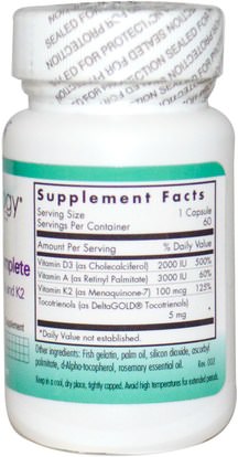 الفيتامينات، فيتامين d3 Nutricology, Vitamin D3 Complete, 60 Fish Gelatin Capsules