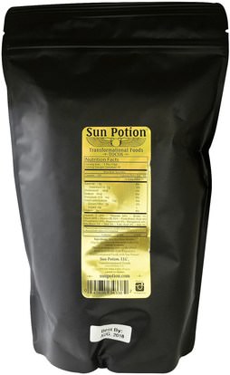 الفيتامينات، فيتامين e، فيتامين e توكوترينولز، المكملات الغذائية، نخالة الأرز Sun Potion, Organic Tocos Rice Bran Solubles Powder, Large, 0.88 lb (400 g)