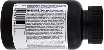 الفيتامينات، النساء الفيتامينات Country Life, Core Daily-1 Multivitamins, Women, 60 Tablets