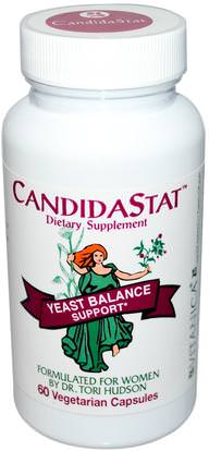 Vitanica, CandidaStat, Yeast Balance Support, 60 Veggie Caps ,الصحة، المبيضات