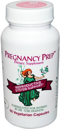 Vitanica, Pregnancy Prep, Reproductive System Support, 60 Veggie Caps ,والصحة، والمرأة، والحمل