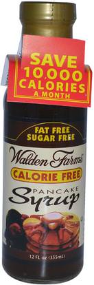 Walden Farms, Pancake Syrup, 12 fl oz (355 ml) ,الغذاء، المحليات
