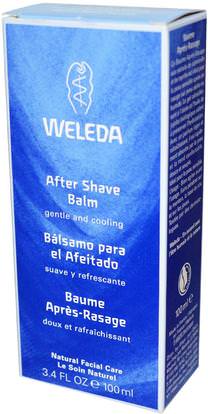 Weleda, After Shave Balm, 3.4 fl oz (100 ml) ,حمام، الجمال، الحلاقة، خلفي، حلق