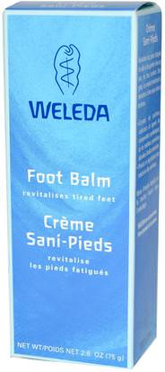 Weleda, Foot Balm, 2.6 oz (75 g) ,حمام، الجمال، قدم قدم الرعاية