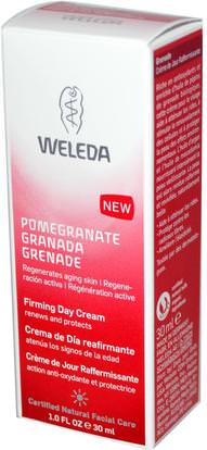 Weleda, Pomegranate Grenade, Firming Day Cream, 1.0 fl oz (30 ml) ,الجمال، العناية بالوجه، الكريمات المستحضرات، الأمصال، حمام، أرجان