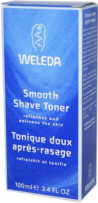 Weleda, Smooth Shave Toner, 3.4 fl oz (100 ml) ,حمام، الجمال، الحلاقة