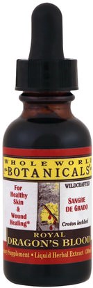 Whole World Botanicals, Royal Dragons Blood Liquid Extract, 1 fl oz (30 ml) ,الأعشاب، الصحة
