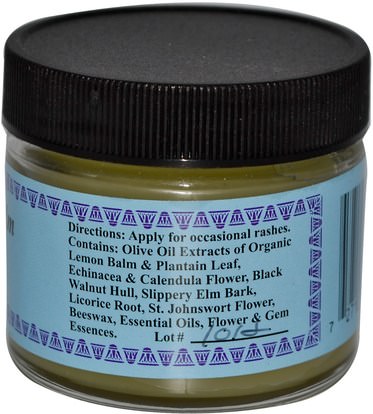 WiseWays Herbals, LLC, Lemon Balm Salve, 2 oz (60 g) ,الأعشاب، بلسم الليمون ميليسا، العشبية المرهم