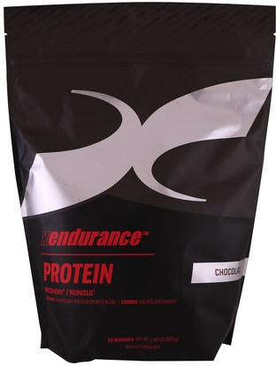 Xendurance, Protein, Chocolate, 1.98 lbs (900 g) ,والرياضة، والمكملات الغذائية، بروتين مصل اللبن