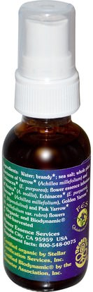 Herb-sa Flower Essence Services, Yarrow Environmental Solution Spray, 1 fl oz (30 ml)