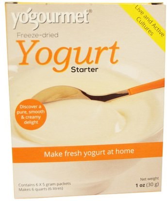 Yogourmet, Freeze-Dried Yogurt Starter, 1 oz (30 g) ,Herb-sa