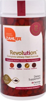 Zahler, Revolution, Complete Urinary Tract Formula, 180 g ,الأعشاب، التوت البري