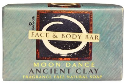 Zion Health, Ancient Clay Natural Soap, Moon Dance, Fragrance Free, 6 oz (170 g) ,حمام، الجمال، الصابون