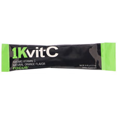 1Kvit-C Vitamin C Formulas Cognitive Memory Formulas - الذاكرة, المعرفية, فيتامين C, الفيتامينات