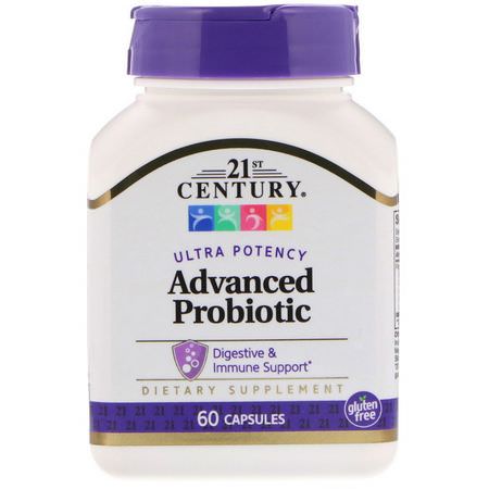 21st Century Probiotic Formulas - البر,بي,تيك, الهضم, المكملات الغذائية