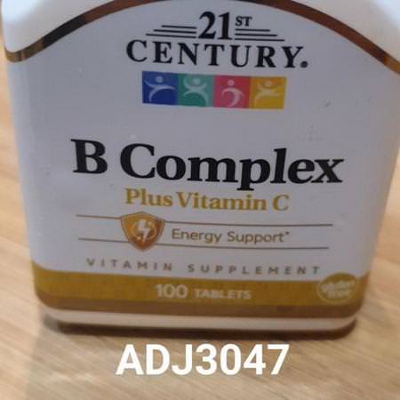 21st Century Vitamin B Complex - مجمع فيتامين ب, فيتامين ب, الفيتامينات, المكملات الغذائية