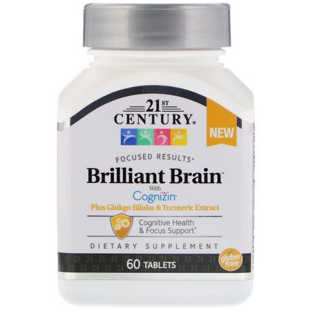 21st Century Cognitive Memory Formulas - الذاكرة, المعرفية, المكملات الغذائية