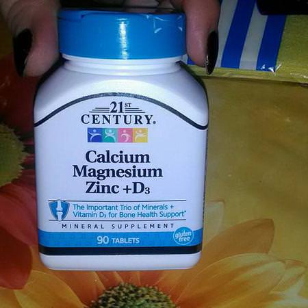 21st Century Calcium Formulas - الكالسي,م ,المعادن ,المكملات الغذائية