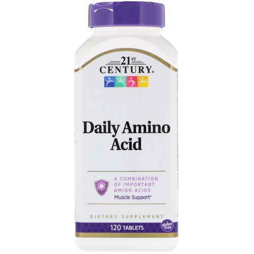 21st Century, Daily Amino Acid, 120 Tablets فوائد