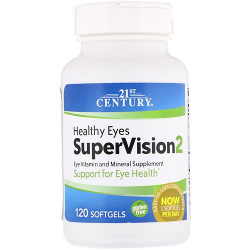 21st Century, Healthy Eyes SuperVision2, 120 Softgels فوائد