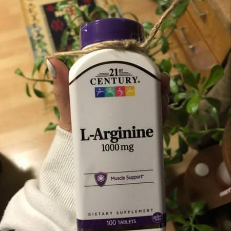 21st Century L-Arginine - L-Arginine,الأحماض الأمينية,المكملات الغذائية