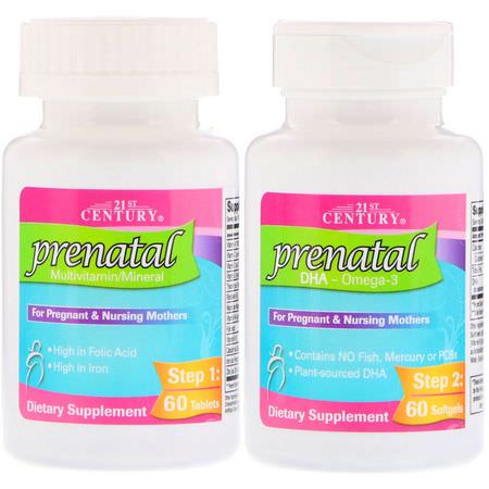 21st Century Pre Post-Natal Formulas Prenatal Multivitamins - الفيتامينات المتعددة قبل ال,لادة, ما بعد ال,لادة, قبل, صحة المرأة