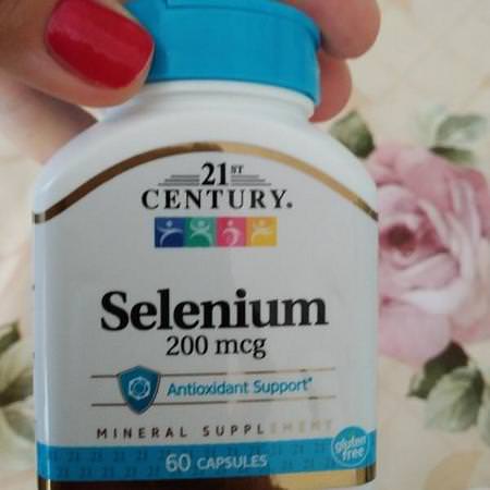 21st Century Selenium - السيليني,م ,المعادن ,المكملات الغذائية