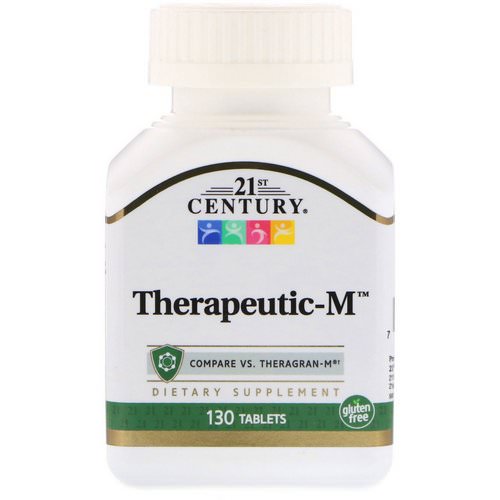 21st Century, Therapeutic-M, 130 Tablets فوائد