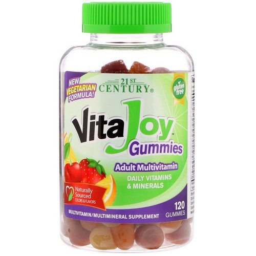 21st Century, VitaJoy Gummies, Adult Multivitamin, 120 Gummies فوائد
