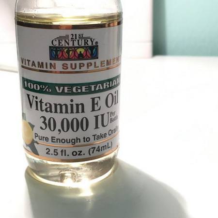 21st Century Vitamin E Vitamin E Oils - زي,ت فيتامين E, زي,ت التدليك, الجسم, الحمام