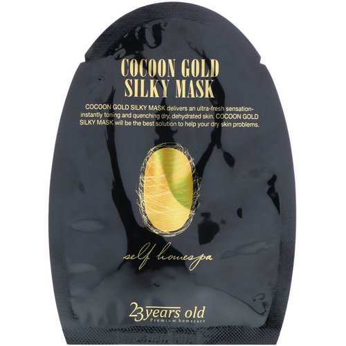 23 Years Old, Cocoon Gold Silky Mask, 25 g فوائد