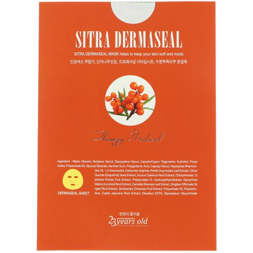 23 Years Old, Sitra Dermaseal Mask, 1 Mask, 30 g فوائد