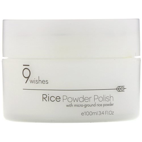 9Wishes, Rice Powder Polish, 3.4 fl oz (100 ml) فوائد