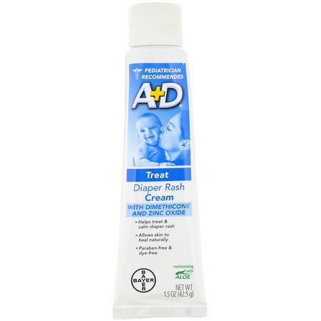 A+D Diaper Rash Treatments - علاجات طفح الحفاضات, الحفاضات, الأطفال, الطفل