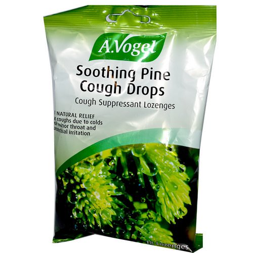 A Vogel, Soothing Pine Cough Drops, 18 Lozenges فوائد