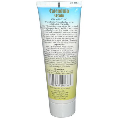 Abkit, NatureWorks, Calendula Cream, 4 oz (114 g):حكة في الجلد, جافة