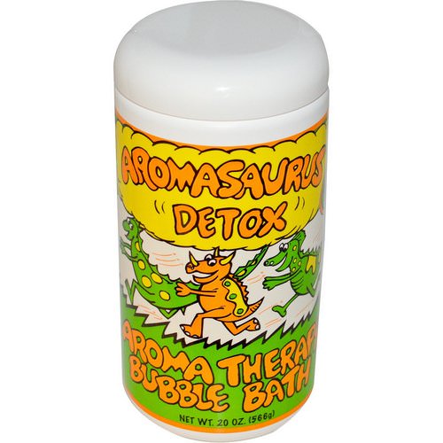 Abra Therapeutics, Aromasaurus Detox Aroma Therapy Bubble Bath For Children, 20 oz (566 g) فوائد