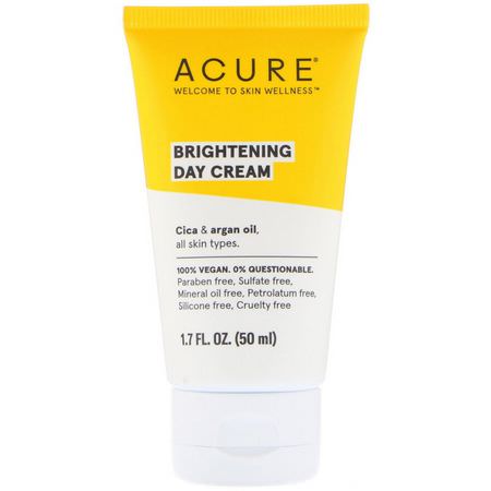 Acure Day Moisturizers Creams Argan Oil - زيت الأركان, مرطبات الي,م, الكريمات, مرطبات ال,جه