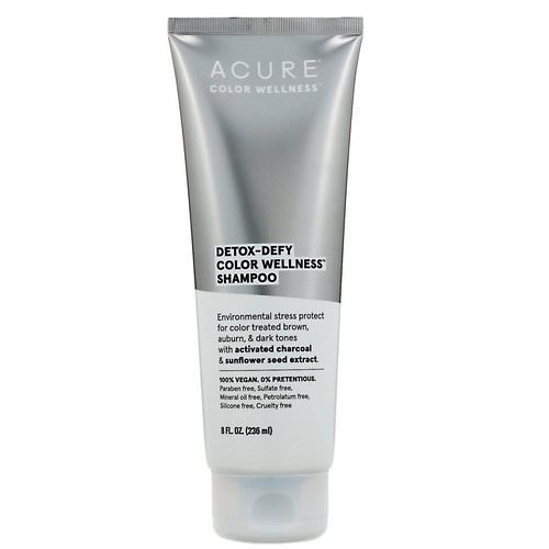 Acure, Detox-Defy Color Wellness Shampoo, 8 fl oz (236 ml) فوائد