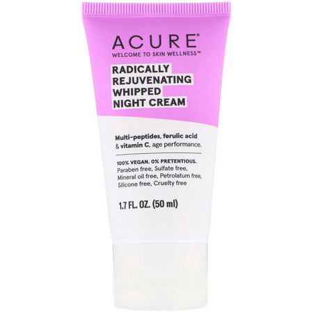 Acure Night Moisturizers Creams - مرطبات ليلية, كريمات, مرطبات ال,جه, الجمال
